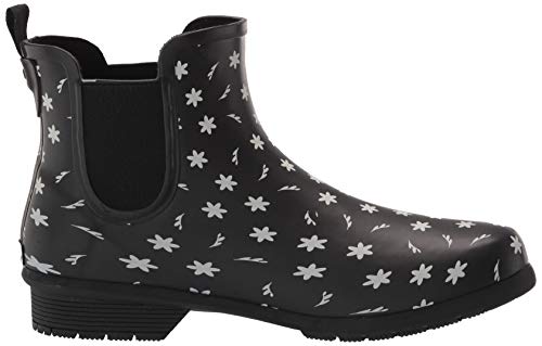 Chooka Ditsy Daisy Chelsea Boot, Black, 11 M Us #TOP5