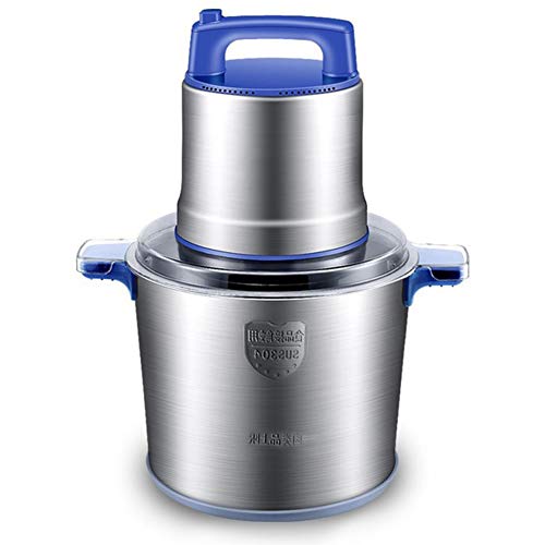 Fleischwolf Bei Chopper, Food Processor 8L, 1200W, 2 Geschwindigkeiten, Schüssel Edelstahl-4 Klingen, Fleisch Gemüse, Früchte Und Nüsse Geeignet Für