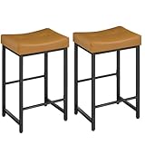 HOOBRO Bar Stools,25.4' Saddle...