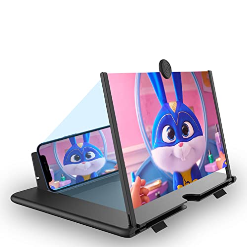 14 '' Screen Magnifier - Phone Screen Magnifier, Pull Design Screen Magnifier, Anti-Radiation, Lightweight and Convenient for Video, Movies and Games, Compatible with All Smart Phone