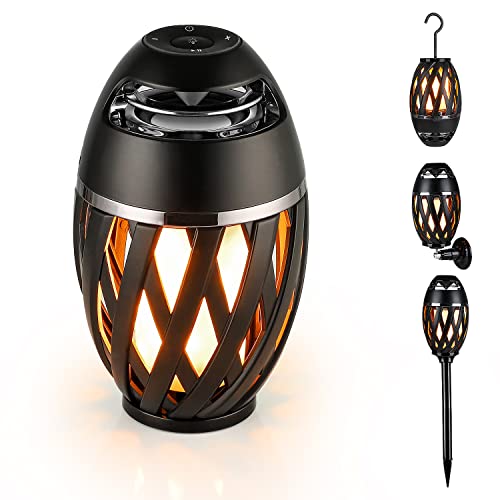 Pyle Paire D'Enceintes Bluetooth Murales étanches, Pour Intérieur/Extérieur, évaluation IP44 De Qualité Marine, Amplification Des Basses, Volume élevé Et Basses Améliorées, Noir