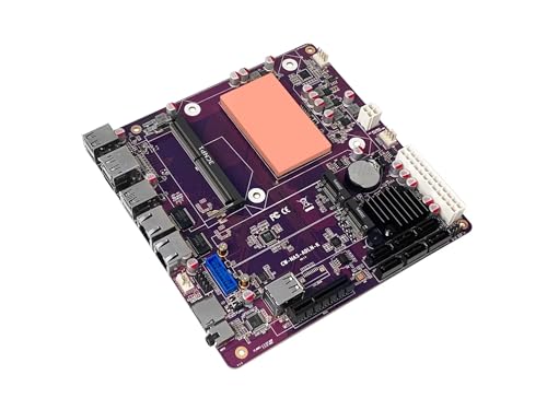 PeeliCeeli N355 NAS Motherboard 6X SATA3.0, DDR5 Mini ITX Mainboard Dual i226V 2.5GbE LAN, Dual M.2 NVMe, PCIe3.0 x4, TF Slot, Plex/Unraid/TrueNAS Compatible, Barebone NO RAM/SSD