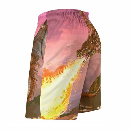 Swim trunk UMENG dragon de feu taille S cordon de serrage - 5