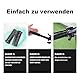 Schubkarrengriffe, 4 Stück Innendurchmesser 30 mm Griffe Schubkarre, Gummi Karrengriff, Griffe für von Geräten, Einrädern, Fahrrädern, Motorrädern