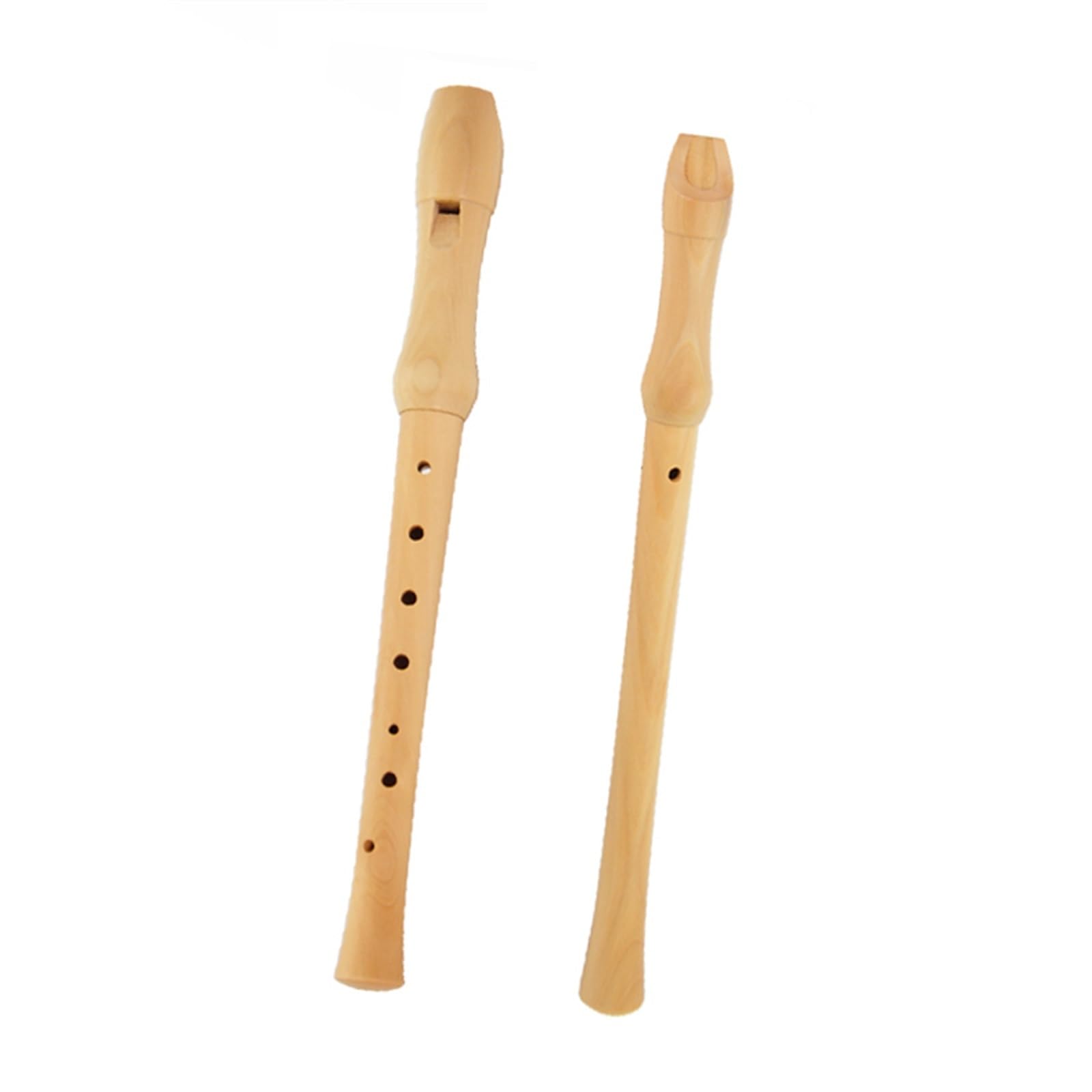 Schüler, die Anfänger sind, lernen C-Tune. Unterrichten Sie die Klasse, um Acht-Loch-Holzflöte mit hohem C-Tune zu spielen Tenorflöte