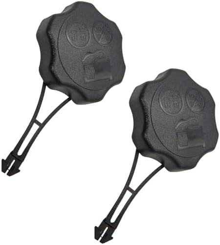 2-Pack Gas Tank Fuel Cap For Briggs & Stratton 675EXI / 725EXI Engines - Compatible With #594061 & 594112