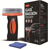 Protector de cristal, limpiador de película de aceite para coche, limpiador de emulsión de mano, limpiador de emulsión de 100 g, limpiador de parabrisas, portátil para ventanas de coche y espejos