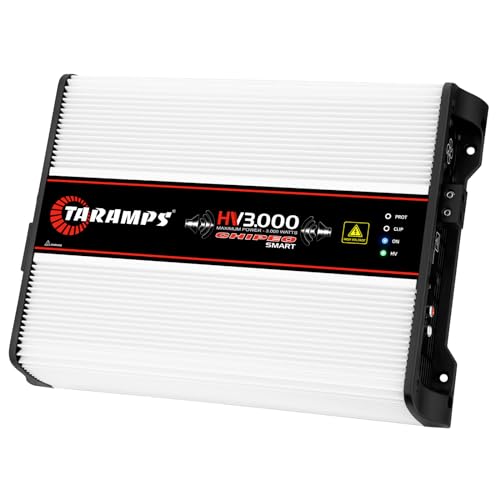Taramps HV 3000 Chipeo Smart High Voltage Amplifier 1~2 Ohms 3000 Watts RMS Multi-Impedance with 10~24 Batteries 120~350VDC, Monoblock Car Audio System by Taramp's - Used condition - Image 7