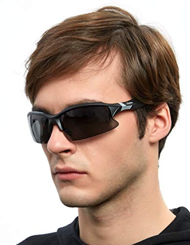 Rapidor Polarized Sports Sunglasses for Men Women Teens, UV Protection, SG909 Series