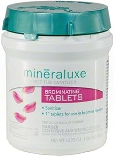 Bromine Tablets by Dazzle Mineraluxe (480 gram) (SKU DML09525) 1" Tablet