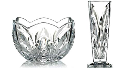 Square Crystal Bowl, Decorative 6 Inch Elegant Dish Great For Serving Dessert, Salad, Snack, And Fruit Ideal For Home, Office, Party, Wedding Décor, Small Candy Dish. #TOP3