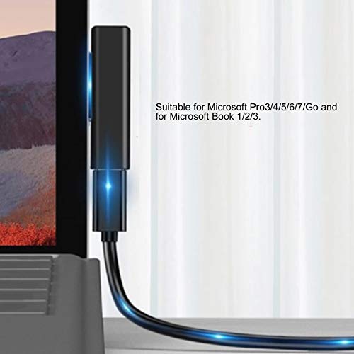 Conector magnético tipo C, adaptador magnético de computador tablet sensível 15V/3A saída universal