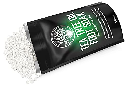 Tea Tree Oil Foot Soak With Epsom Salt - Athletes Foot, Detox Foot Bath Soak For Foot Odor And Soothing Soreness #TOP1