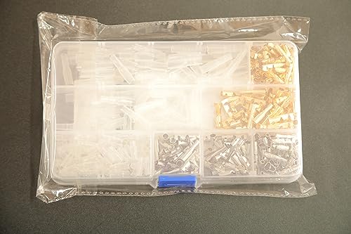 400pcs Connettori a Proiettile Kit, 3.9mm Maschio