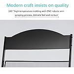 GENMO Floor-Standing Magazine Rack - Display & Store Newspapers, Magazines & Books - Simple Iron (Black) - Image 4