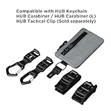 ALPAKA Zip Pouch Slate Grey X-Pac X21 Mens Wallets with Zip RFID Blocking Small Cash and Card Wallet with Carbon Neutral, Weatherproof Fabrics, YKK Zipper, EDC Pouch for Men Travel - Image 6