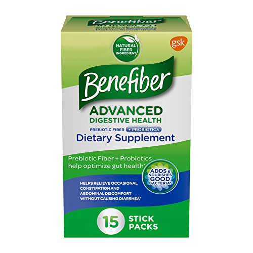 Benefiber Advanced Digestive Health Prebiotic Fiber + Probiotics