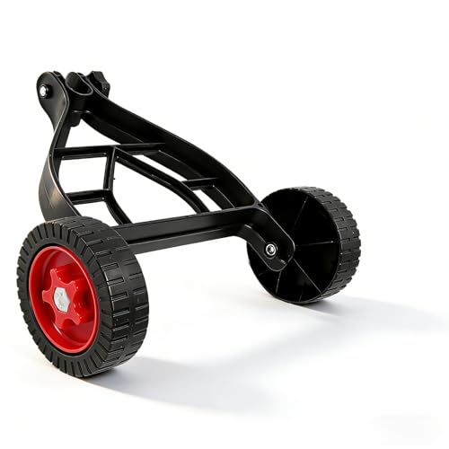 Sturdy ABS Support Wheels for Lawn Trimmer Attachment