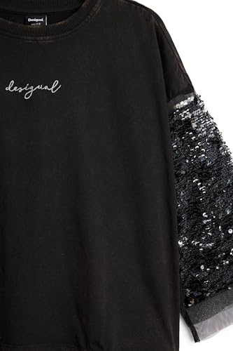 T-Shirt Fille Desigual TS_Planet en coton éco - 3