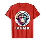 Sigma Meme Camisas Irónico Meme Camisa Mono Sigma Camisa Camiseta