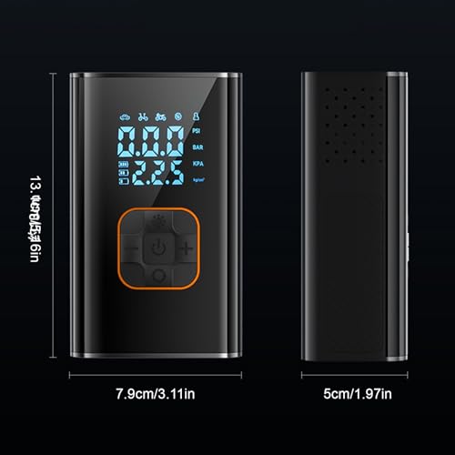 Gonfleur de pneus rechargeable pour éviter les pannes de pression en voyage de vacances