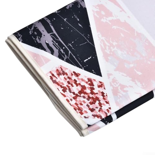 Eawfgtuw Funda para tabla de planchar de 140 x 50 cm de ancho, tamaño grande con estampado de mármol, tela gruesa de poliéster para aislamiento térmico y alta temperatura (1#)