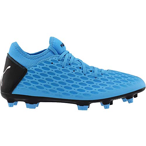 PUMA Men's Future 5.4 Firm Artificial Ground Soccer-Shoe, Luminous Blue-Nrgy Blue Blackpink Alert, 10.5 M US