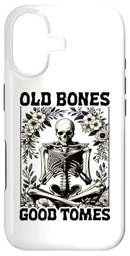 Old Bones Good Tomes Book Lover Bookworm ???????? ?????? iPhone 17 ?