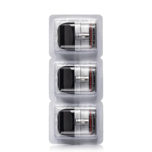 SMOK Novo 5 Pod Ersatz Kartusche 0.7 Ohm Mesh MTL 2 ml Refillable Top Filling Auslaufsicher Magnetische Verbindung Kompatibel mit Novo 5 und Novo 6 3er-Pack Ohne Nikotin