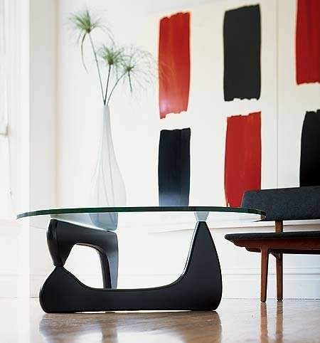 Shisedeco Mid Century Modern Triangle Coffee Table Legs/Feet Only, 2 Pieces Interlocking Center Coffee Table Solid Wood Base Durable, For Living Room/Leisure Area/Patio/Study Etc. (Black) #TOP1