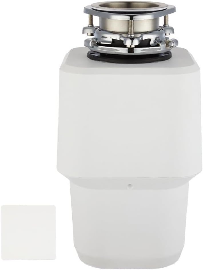 Household Food Waste Garbage Disposal, 1300ML Waste Kitchen Food Waste Garbage Disposer with Remote Control Air Switch, 10 Level Grinding 1900W