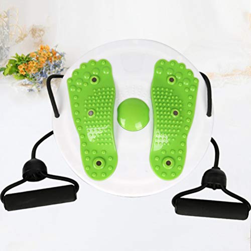 BESPORTBLE Tábua de cintura com alças para torção na cintura, placa de treino com torção de cintura,