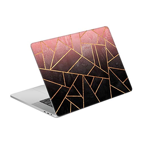 Couverture vinyle MacBook Pro 15.4 A1990 rose noir paillettes