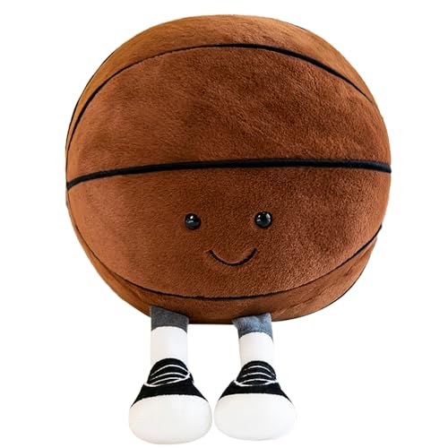 SGZIOO Plüsch Basketball, 25cm Basketball Kissen, Kuscheltier Basket-Ball, Süß und Weich Basket-Ball Plüschtier Spielzeug, Kreative Zimmer Dekoration, Geschenke für Jungen Mädchen SGZIOO Plüsch Basketball, 25cm Basketball Kissen, Kuscheltier Basket-Ball, Süß und Weich Basket-Ball Plüschtier Spielzeug, Kreative Zimmer Dekoration, Geschenke für Jungen Mädchen