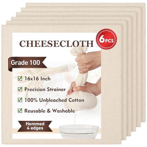 6 pcs cheesecloth