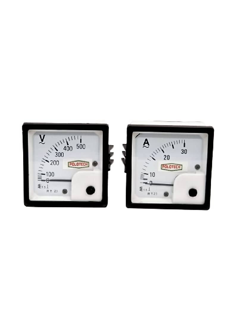 POLOTECH 72MM 2.5 Inch V0LT METER AND AMP METER SET (B0BTDKYZL6) Amazon Price History, Amazon Price Tracker