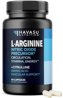 L Arginine L Citrulline Supplement Nitric Oxide Pills for Men | Stamina Endurance Performance for Workouts | L Arginine 50...