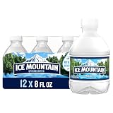 Ice Mountain Spring Water, 12 Pack – Refreshing Crisp Bottled Water – 8 fl oz Mini Bottle