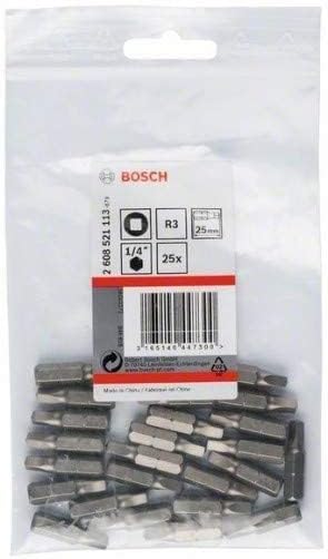 Bosch 2608521113 R3 Screwdriver Bit, Extra Hard, 25mm