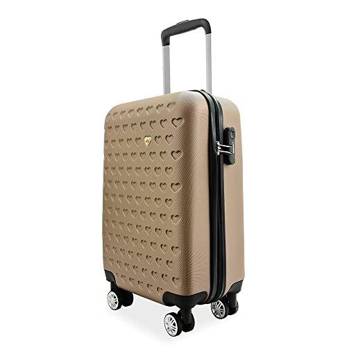 Kit Mala de Bordo mais Frasqueira Rígida - Gladiador C1 (Champagne)