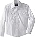 Wrangler Big Boys' Dress Western Solid Snap Shirt
