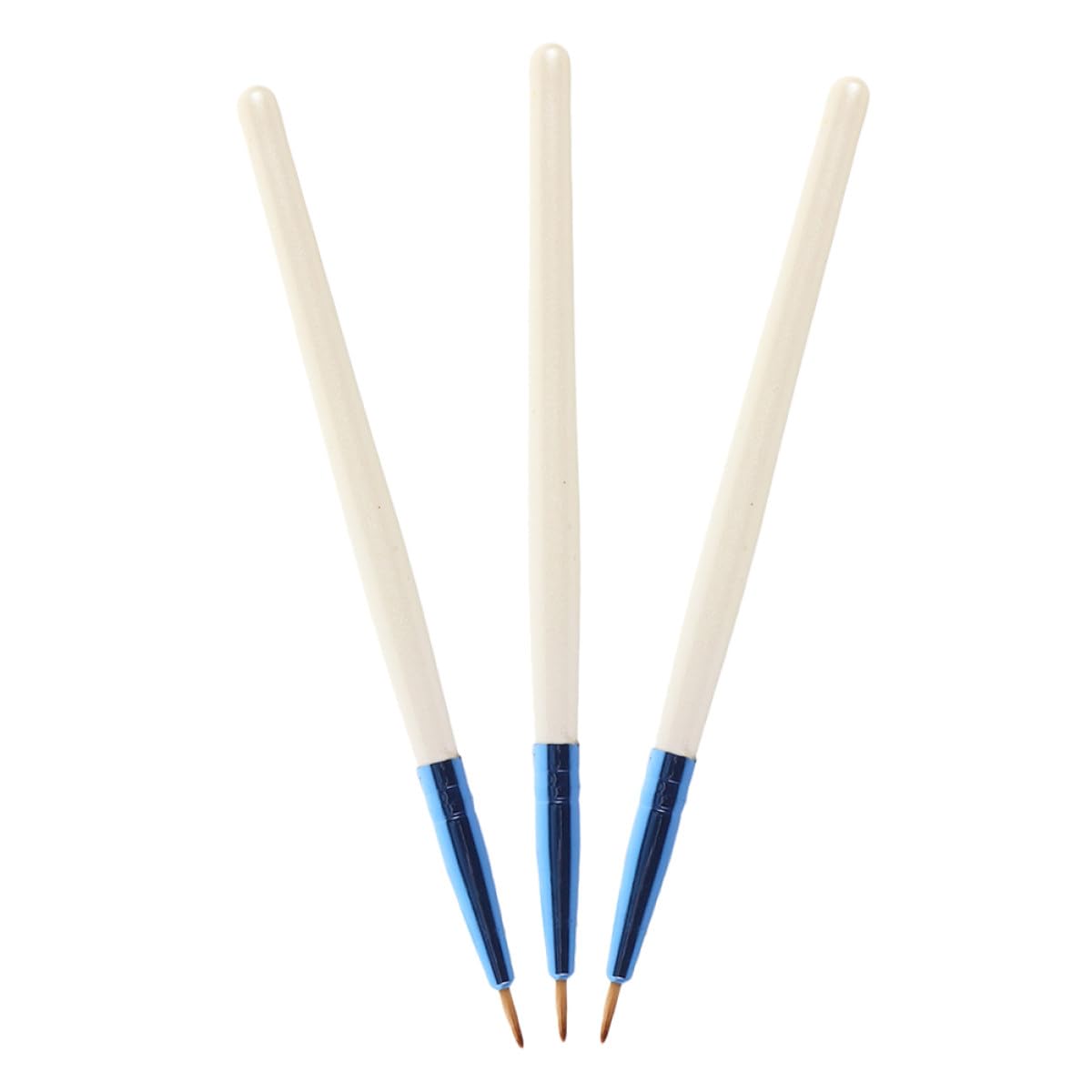 3pcs Fine Tip Eyeliner Brush Set, Portable Eye Makeup Brush with Ultra-fine Applicator for Detailed Cosmetic Application and Concealer Blending, Beauty Tool for Precise Eye Liner