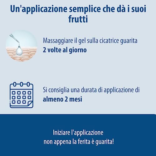 Evolsin - Gel silicone per cicatrici per bambini e adulti - Crema che riduce la visibilità delle cicatrici e riduce la tensione e il prurito - di tutti i tipi(20 g) - 6