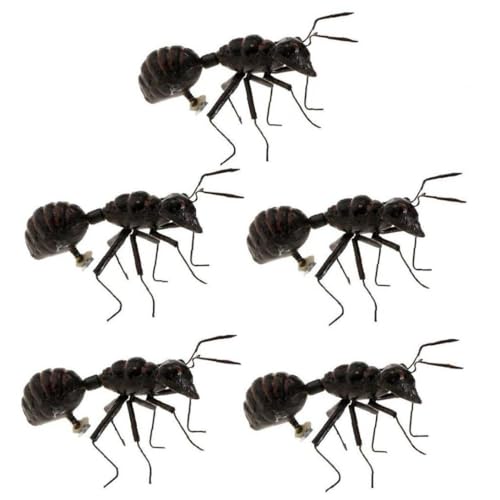 アリ模型 蟻モデル 昆虫フィギュア おもちゃ プラスチック製 5個