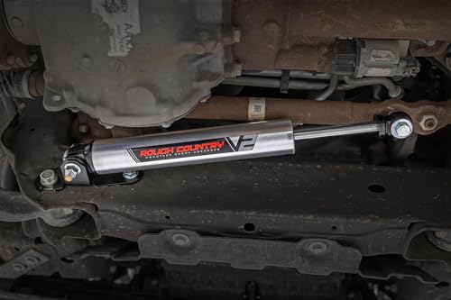 Rough Country V2 Steering Stabilizer for 16-24 Chevy/GMC 2500/3500HD - 8730170 by Rough Country - Image 3