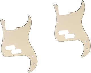 2 Peças 3 P Baixo Pickguard DIY Pickguard Blanks Guitarra Picareta Guarda Placa De Arranhões Acessórios Vintage Acessórios Baixo Guitarra Pickguard Pb Baixo Pickguard Material