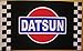 Nuge Datsun Checkered Car Flag 3' X 5' Indoor Outdoor Banner