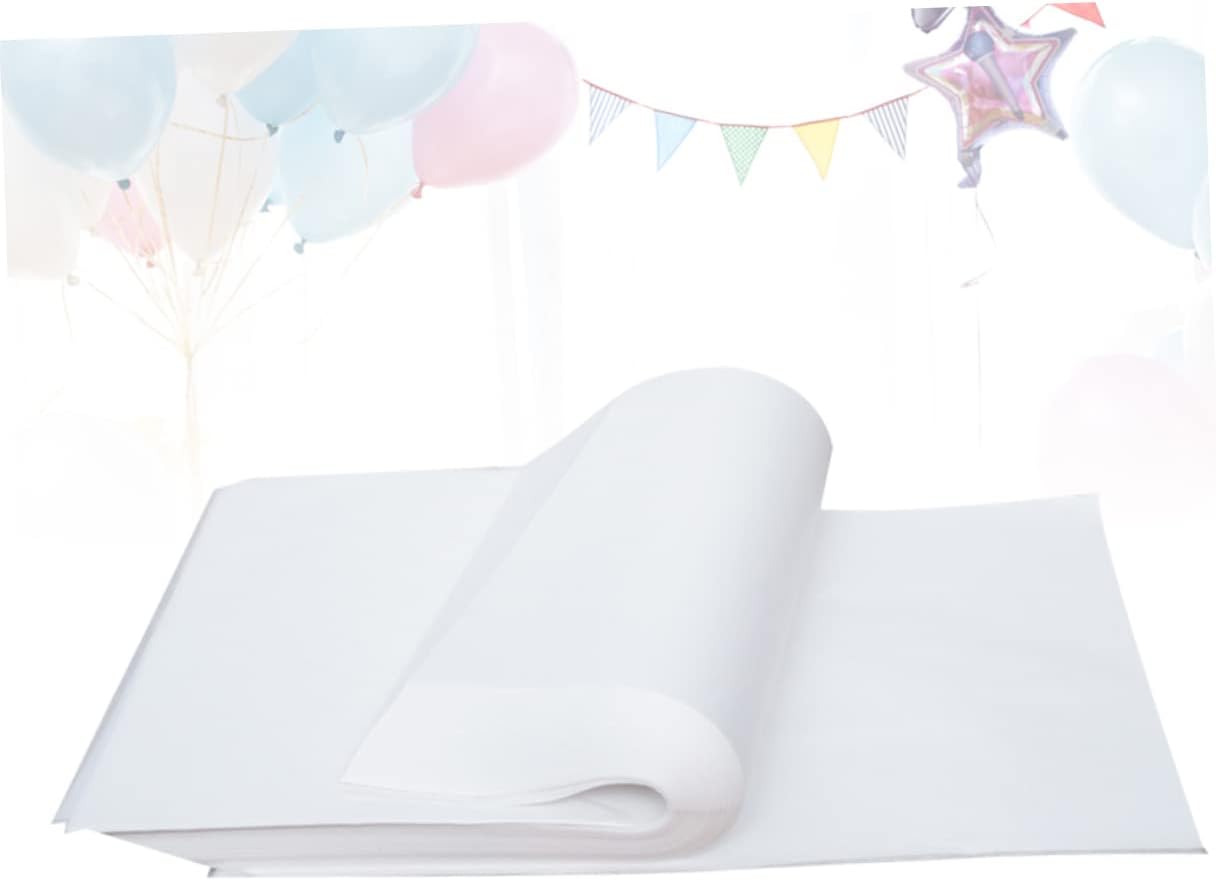 Uonlytech 500Sheets Translucent Sketching and Tracing Paper for Drawing Traditional Animation Paper for Inviting Scrapbooking and Creative Projects