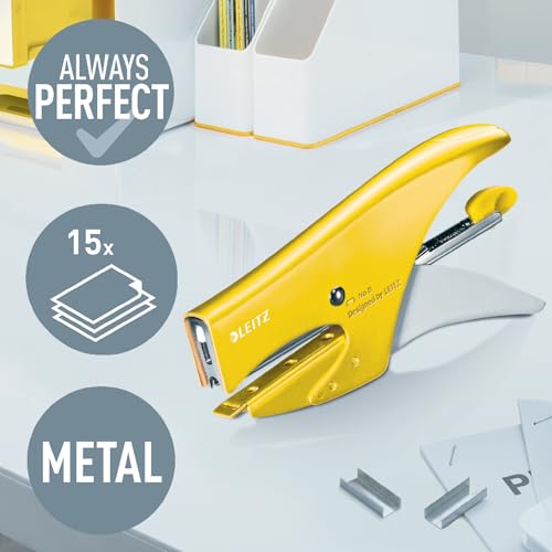 Leitz Cucitrice A Pinza Gialla - 2