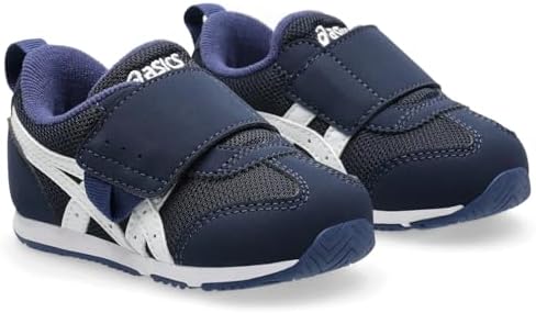 （06:00時点） [スクスク] ベビーシューズ ローカット 1本ベルト ネイビーブルー/ホワイト389 15.0 cm